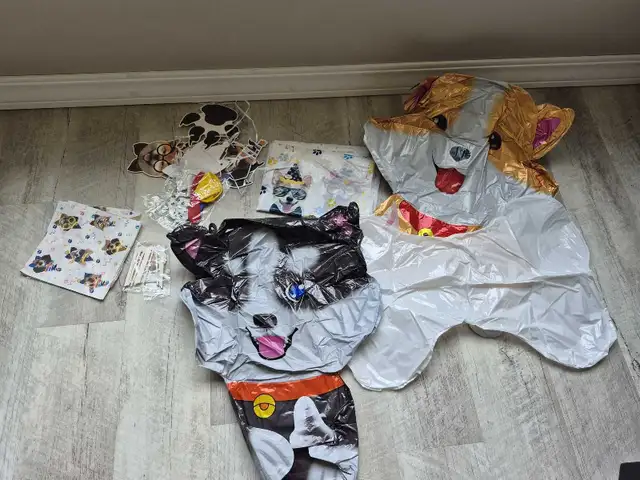 Puppy theme birthday decorations in Other in Winnipeg - Image 3