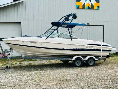 2005 Maxum 2200 SR3, well taken care of ,The boat comes with a fish finder, downrigger for fishing,...