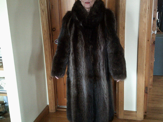 Manteau de chat sauvage long dans Femmes - Hauts et vêtements d'extérieur  à Laval/Rive Nord - Image 2