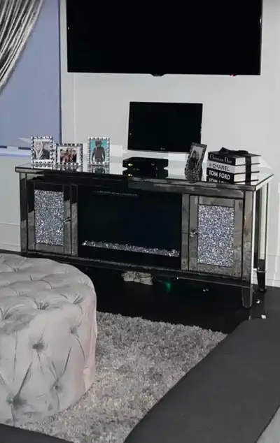 Electric Fireplace TV Stand, View more