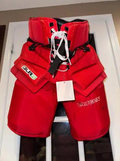 Red Vaughn Senior XL Hockey Goalie pants, View more