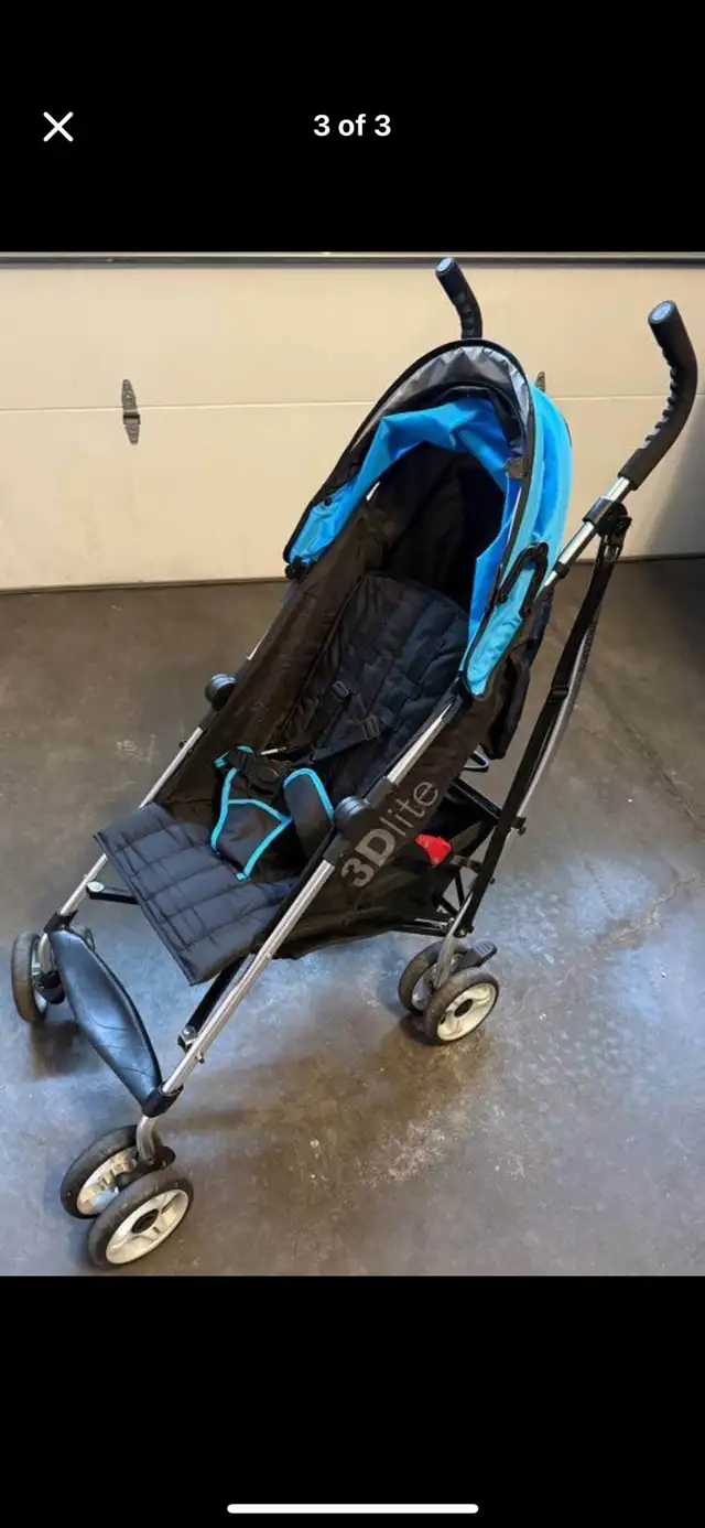 Summer Infant 3D lite travel stroller in Strollers, Carriers & Car Seats in Mississauga / Peel Region - Image 3