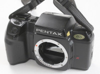 Pentax SF10 or SF1 Film Camera with a 50mm or a zoom (K-1000)