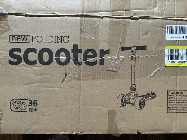 folding scooter (red)64667462312195121