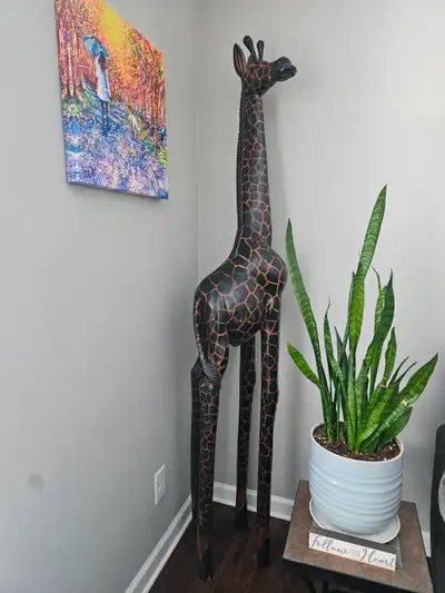 Giant giraffe sculpture for sale., View more
