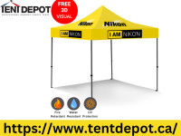 Make Your Brand Shine at Any Event with our logo tents