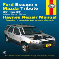 Haynes Repair Manual  ( Book ) Ford Escape - Mazda Tribute .