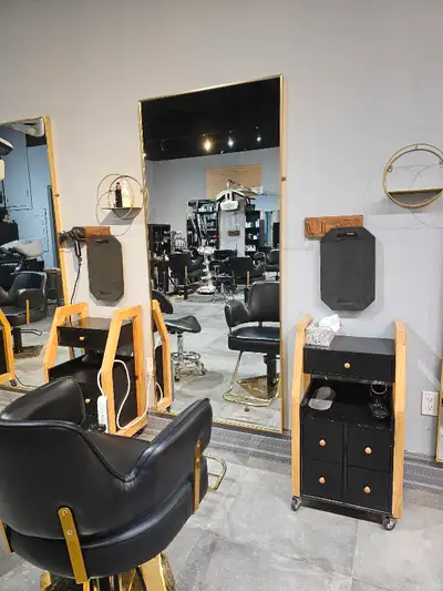 Hair salon chair rental 500 per month