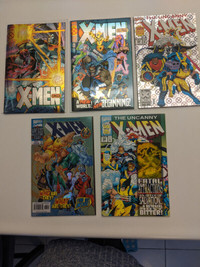 5 Chrome cover Marvel (X-Men) comics