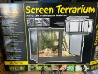 Selling New Exo Terra SCREEN Terrarium 24x18x18 mesh reptiles