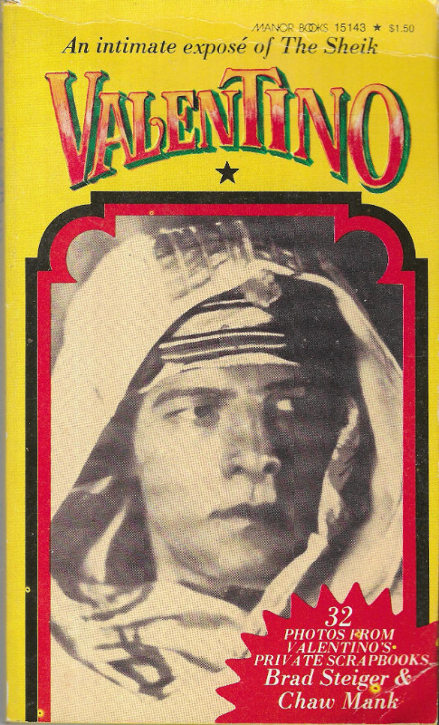 VALENTINO: An Intimate Exposé of The Sheik - Brad Steiger & Chaw in Non-fiction in Ottawa