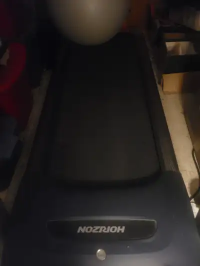 Horizon treadmill Barely used., View more