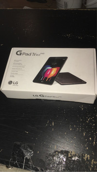 LG tablette boîte 