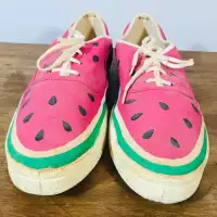 retro 80s Watermelon shoes (femme)