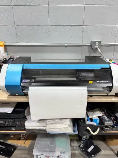 Roland bn-20 Eco Sol printer/cutter plus materials , View more