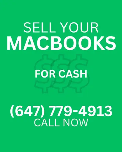 $$$$$$$$$$ WE BUY SEALED & USED MACBOOKS 647-779-4913 $$$$$$$$$, View more