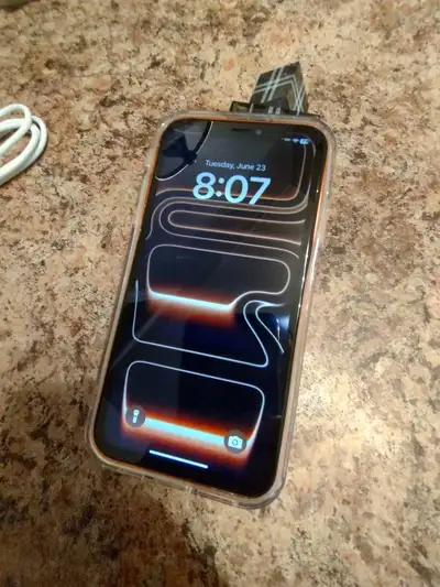 iPhone 10 (XR) *converted to 17 pro* 128gb! Cosmic orange!, View more