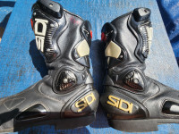 SIDI ACS System Motorcycle Racing Or Riding Boots W Carbonfiber
