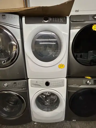 Washer & Dryer Electrolux Stackable Set 30 Days Warranty , View more