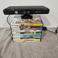 Xbox 360 Kinect + Games
