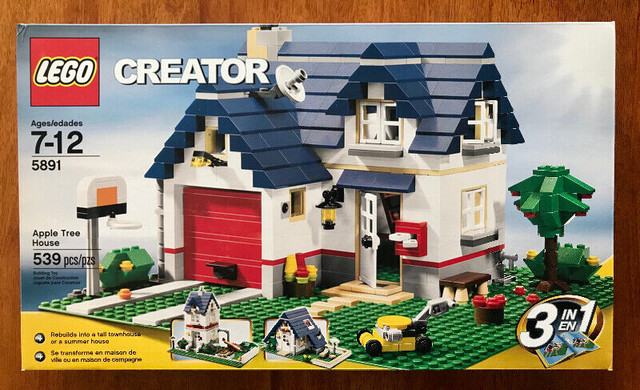 omfavne Bærecirkel løfte NEW LEGO CREATOR 3 IN 1 SET 5891 APPLE TREE HOUSE FACTORY SEALED | Toys &  Games | Winnipeg | Kijiji