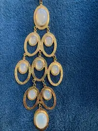 Vintage moonstone necklace