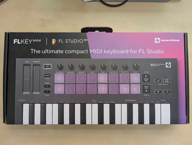 Novation FL Key Mini MIDI Keyboard in Pianos & Keyboards in Vancouver - Image 5