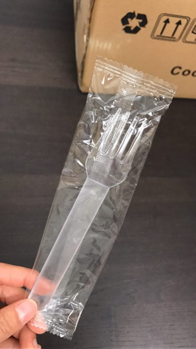 Restaurant clear Disposable Fork