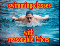 swimming lessons with reasonable prices. (cheap price, high qual