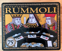 Rummoli (tray / plateau) édition spéciale 75e anniversaire