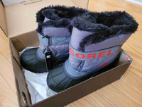 Children's Sorel Snow Commander Winter Boots size 13