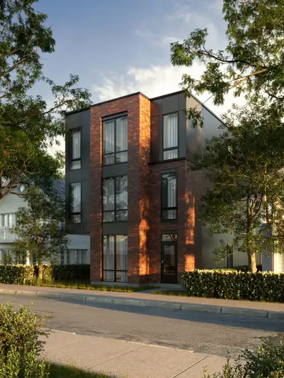 Hintonburg 2nd/3rd Flr | 3Bd+2Bth | 1100–1170 sf | $3100–$3200/m