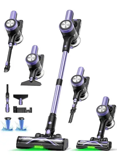 Brand New Cordless Vacuum Cleaner – Powerful 46Kpa | 55 Min Run, View more