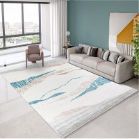 Area Rug Angola Cream Style Living Room Carpet, Luxury Non-Slip