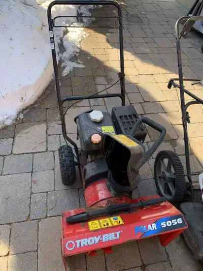 Troy Bilt Snowblower, View more
