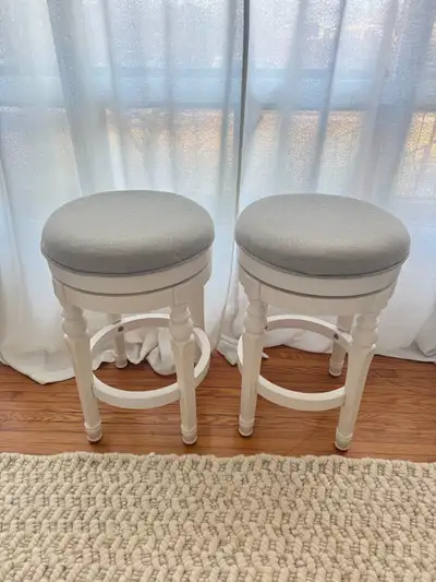 FARMHOUSE SWIVEL STOOLS, View more