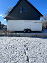 Pace car hauler enclosed trailer