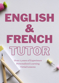 English and French Tutor