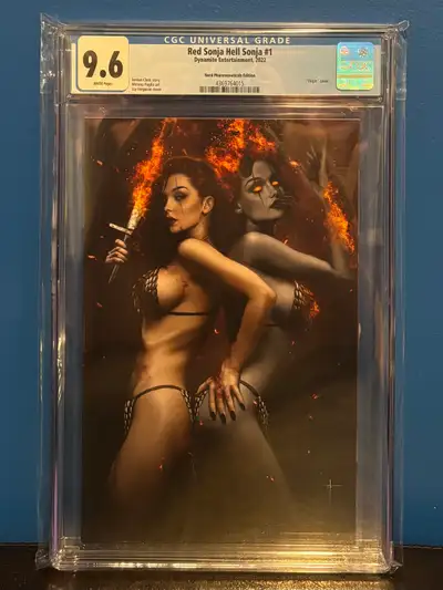 Red Sonja Hell Sonja #1 Nerd Pharma. *VIRGIN* Ferguson CGC 9.6, View more