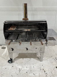 Wild West Charcoal or wood Smoker griller bbq
