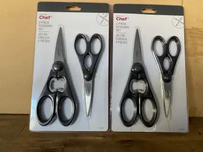 Brand new Chef 2- piece Scissors Set, View more