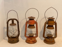 “Vintage Decorative Beacon/Dietz Barn Lantern” $20 Each. 