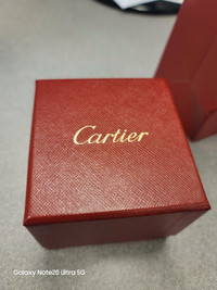 Cartier Box + Shopping Bag