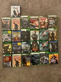 Many video games: PS5, PS4, PS3, Xbox Series, One, 360