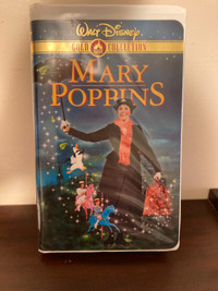 Mary Poppins VHS tape