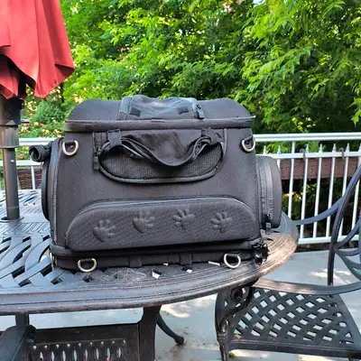 Sac de transport moto pour chien ou chat Kuryakyn Grand Pet Pala, View more