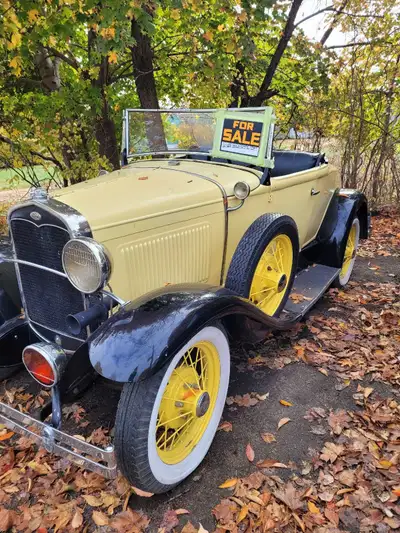 1931 Model A Roadster in good running condition. Drive anywhere work great. Lots of new parts. Needs...