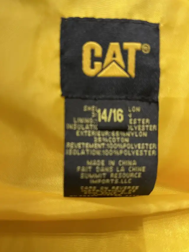 CAT Puffer Vest in Kids & Youth in Strathcona County - Image 5