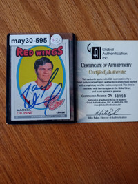 1992 O-Pee-Chee Anniversary Series  Autograph 133 Marcel Dionne