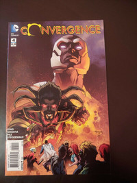 Convergence # 4 Regular Cover DC COMICS 1st Printing KING, VF/NM